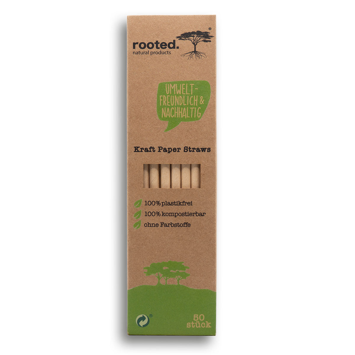 Kraft Paper Straws