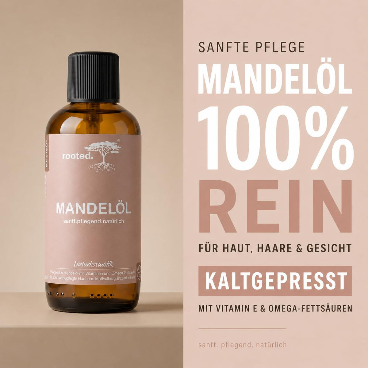 rooted. Mandelöl