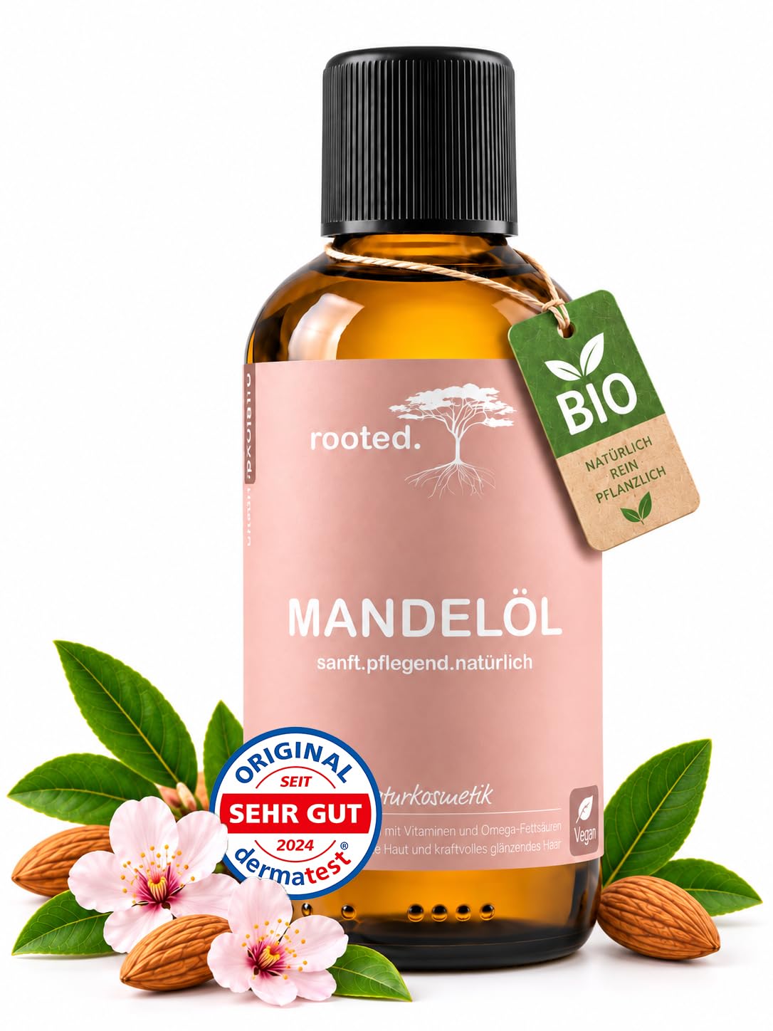 rooted. BIO Mandelöl 100ml