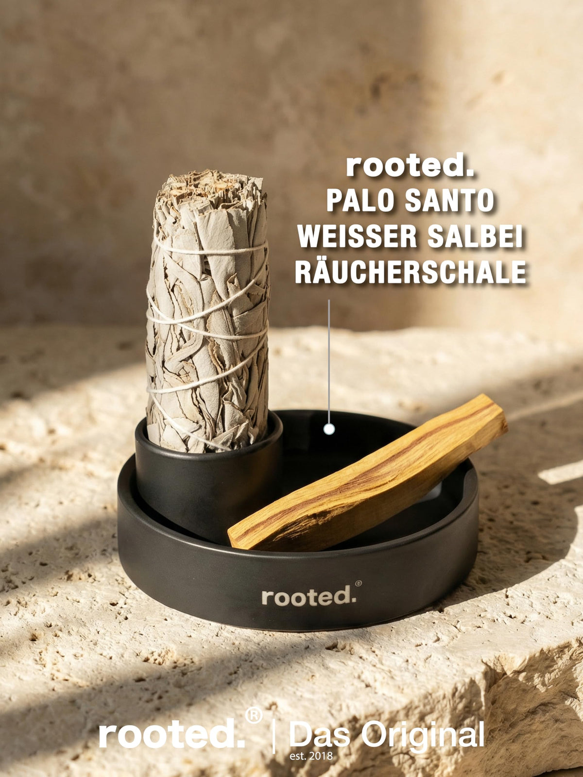 rooted. Räucherschale