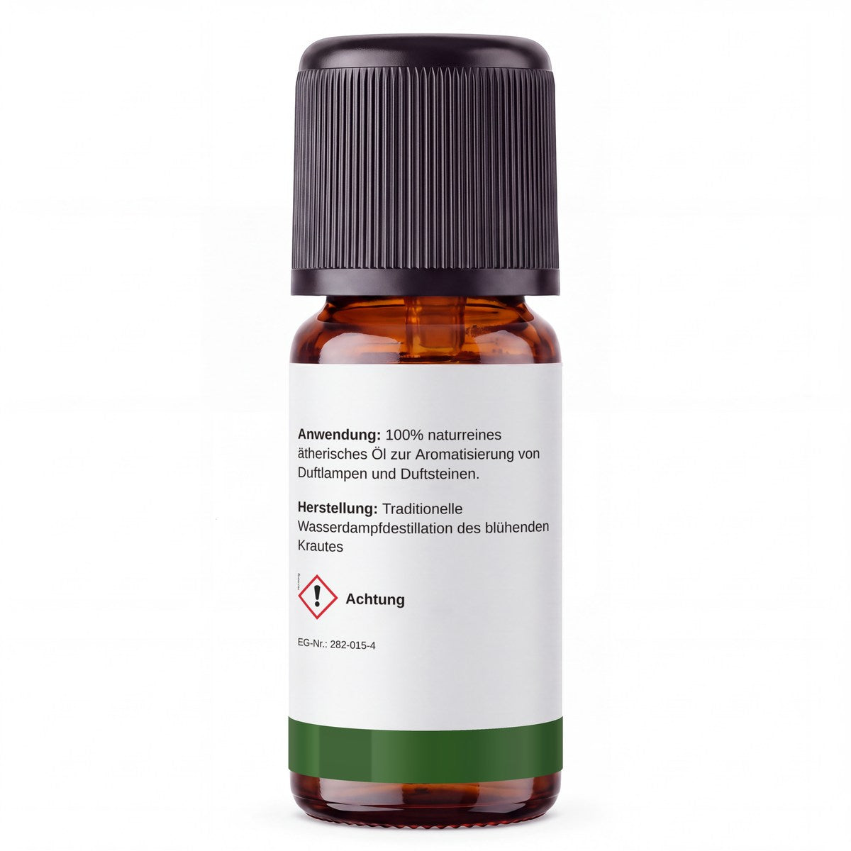 rooted. Pfefferminzöl 10ml – Rückseite: Anwendung, Herstellung und Inhaltsstoffe